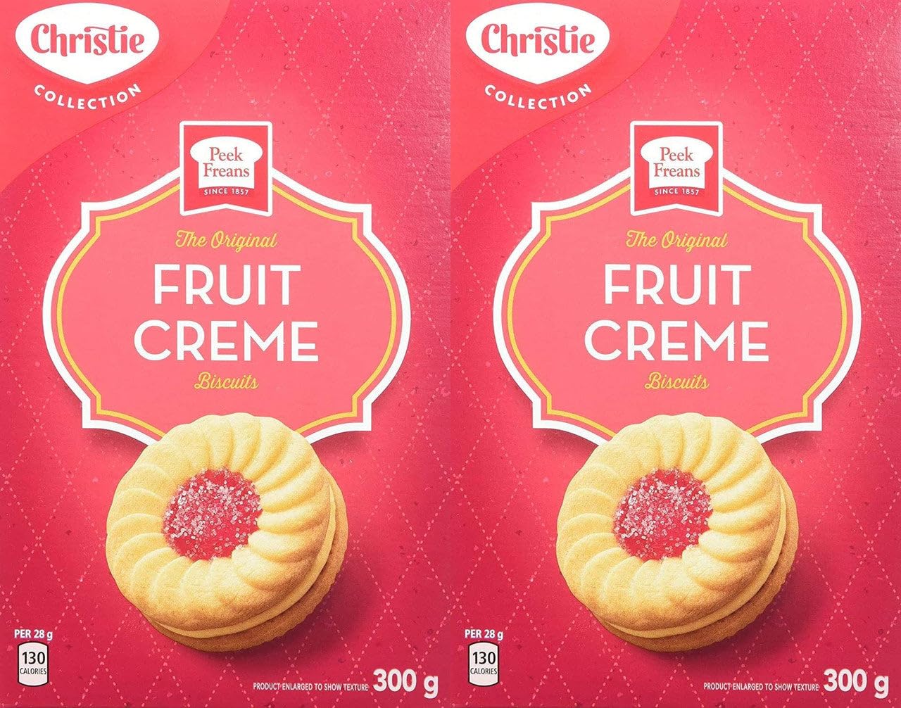 Peek Freans Fruit Crème 300g/10.6oz {Imported from Canada} Pack of 2
