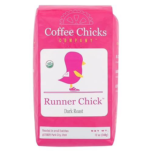 Coffee Chicks Company Whole Bean Runner Chick Coffee, 12 OZ
