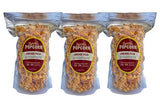 Signature Popcorn - 3-Pack Large Resealable Bags, Chicago Pizza, Gourmet Popcorn Snack, Gluten Free