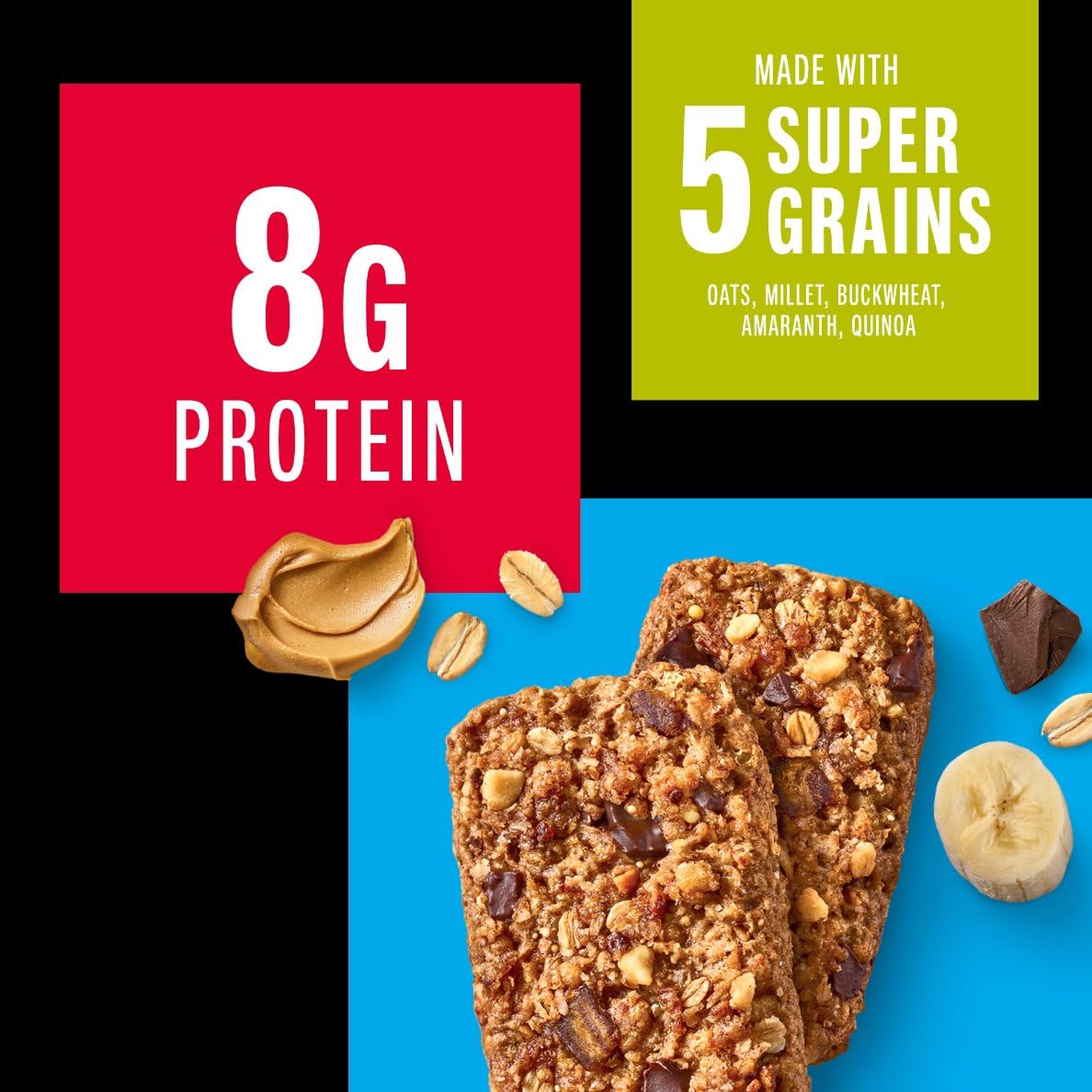 Pb Banana Dark Choco Breakfast Bar, Kind, 1.76 Ounce