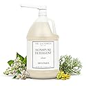 The Laundress Luxury Laundry Detergent, Gallon Pump, 126 Loads, Scented Signature Classic Fragrance, Concentrated Triple Enzyme Deep Cleaning