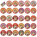 Crazy Cups Flavored Coffee Pods Variety Pack, Medium Roast, Single Serve in Recyclable for Keurig K cups Machines, 50 Count