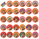 Crazy Cups Flavored Coffee Pods Variety Pack, Medium Roast, Single Serve in Recyclable for Keurig K cups Machines, 50 Count