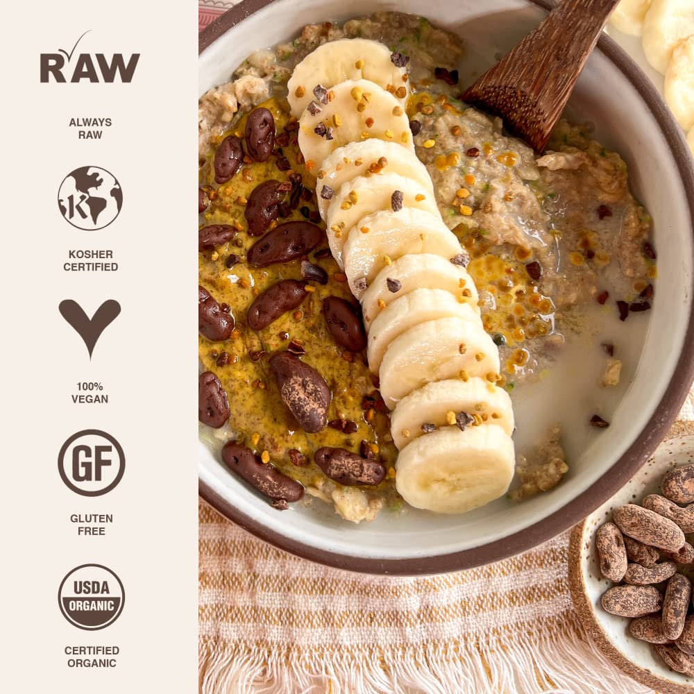 Rawmio Chocolate Covered Cashews - Organic, Raw, Vegan, 70% Dark Chocolate, 2 Packs, 2 oz.