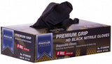 Premium Guard - Nitrile Gloves Heavy Duty 8 Mil Disposable, Powder Free, Black, 50 Gloves per Box (Medium)