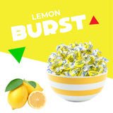 Sugar-Free Lemon Hard Candy | 1 Pound Bag - Approx. 75 Count | Individually Wrapped