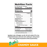 Tajin Fruity Chamoy Sauce, 15.38 oz, and Tajin Chile Lime Sauce, 15.38 oz, Mexican Sauces for Fruit, Vegetables, Snacks, Mangonadas, and Drinks, (Pack