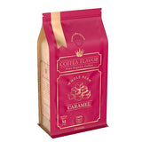 Caramel Flavored Whole Bean Coffee, Organic Medium Roast, 100% Arabica, Single Origin Dominican, Naturally Flavored, No Added Sugar, 16 oz, by Coffea