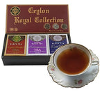 Mlesna Pure Ceylon Fine Black Loose Tea Royal Collection Luxury Gift Pack- 3 Assorted Tea English Breakfast, Ceylon Earl Gray and Sabaragamuwa Black