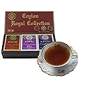 Mlesna Pure Ceylon Fine Black Loose Tea Royal Collection Luxury Gift Pack- 3 Assorted Tea English Breakfast, Ceylon Earl Gray and Sabaragamuwa Black
