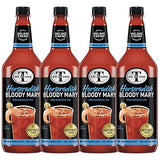 Mr & Mrs T Horseradish Bloody Mary Mix, 1L Bottle, - Premium Cocktail Mixer for Bloody Marys, Ready to Use