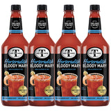 Mr & Mrs T Horseradish Bloody Mary Mix, 1L Bottle, - Premium Cocktail Mixer for Bloody Marys, Ready to Use