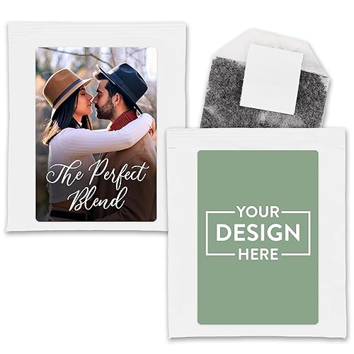 Personalized Tea Bags, Tea Wedding Favors, Bridal Shower Favors, Baby Shower Favors (Set of 30)