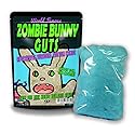 Zombie Bunny Guts Cotton Candy - Zombie rabbit apocalypse survival design - Easter candy for kids - Gluten-free, Made in America, Blue cotton candy