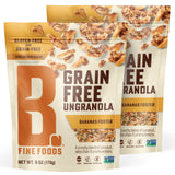 B. Fine Foods Grain-Free Crunchy Granola Snack of Coconut, Saba Chips & Premium Nuts - UnGranola Banana Foster - Zero-Refined Sugar, Gluten-Free