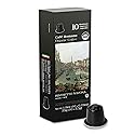 Organic USDA Café Romano Coffee Aluminum Espresso Pods For Nespresso Origninal Machine 100 Pack Italian Espresso Coffee 100% Arabica (Ristretto)