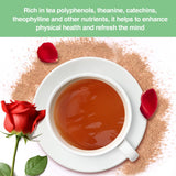 Taiping HK Rose Instant Green Tea Classic-100% Tea Leaves 30 Single Serve Stick Packs Unsweetened No Additives On-the-Go for Travel, Work, Outdoors