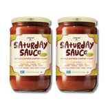 Sababa Foods - Mild Saturday Sauce - Vegan - 24oz, Pack of 2