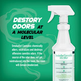 SmokeOut - Commercial Strength Cannabis Odor Eliminator - Neutralizer, Deodorizer, Odor Remover (32 ounce)