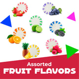 Fruit Starlights Hard Candy Assortment | 1 Pound Bag - Approx. 85 Count | Individually Wrapped Hard Candy | Assorted Flavors | Starlight Fruit Candies