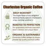 Charleston Coffee Roasters | Specialty Organic Ground Coffee | Hand Picked, Premium Slow Roast (Charleston Organic, Medium Roast) 28oz