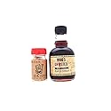 Spicy Hot Ghost Pepper Set - Devil Dust Extremely Hot Chili Pepper Seasoning with Carolina Reaper, Naga Morich and Ghost Pepper Maple Syrup
