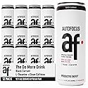 AUTOFOCUS Functional Energy Drink - Natural Focus Drink with Coffee Fruit & L-Theanine - Clean Caffeine Brain Booster - No Added Sugar. Productivity