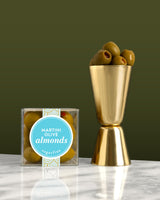 Sugarfina Martini Olive Almonds Small Candy Cube, Chocolate Bites, 2.5 oz, 4 Count