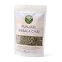Sattva Tea Co | Punjabi Masala Chai | 200g/7oz Loose Leaf (Makes 40+ Cups) | Authentic Indian Spiced Chai Tea Blend with Ginger, Cinnamon, Cardamom