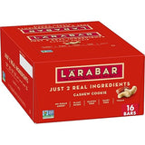 Larabar Cashew Cookie, Fruit and Nut Bars, Gluten Free and Vegan, 27.2 oz, 16 Ct