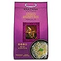 Authentic Smoked Basmati Rice by Khazana in 10 lb Bag - Aromatic and Flavorful Indian Grain - Non-GMO, Gluten Free, Kosher, Cholesterol Free