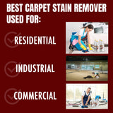 CarpetGeneral POG Remover 9452 - Paint, Oil & Grease Heavy Duty Remover & Cleaner - Residential, Industrial & Commercial - Case of Four Gallon Jugs