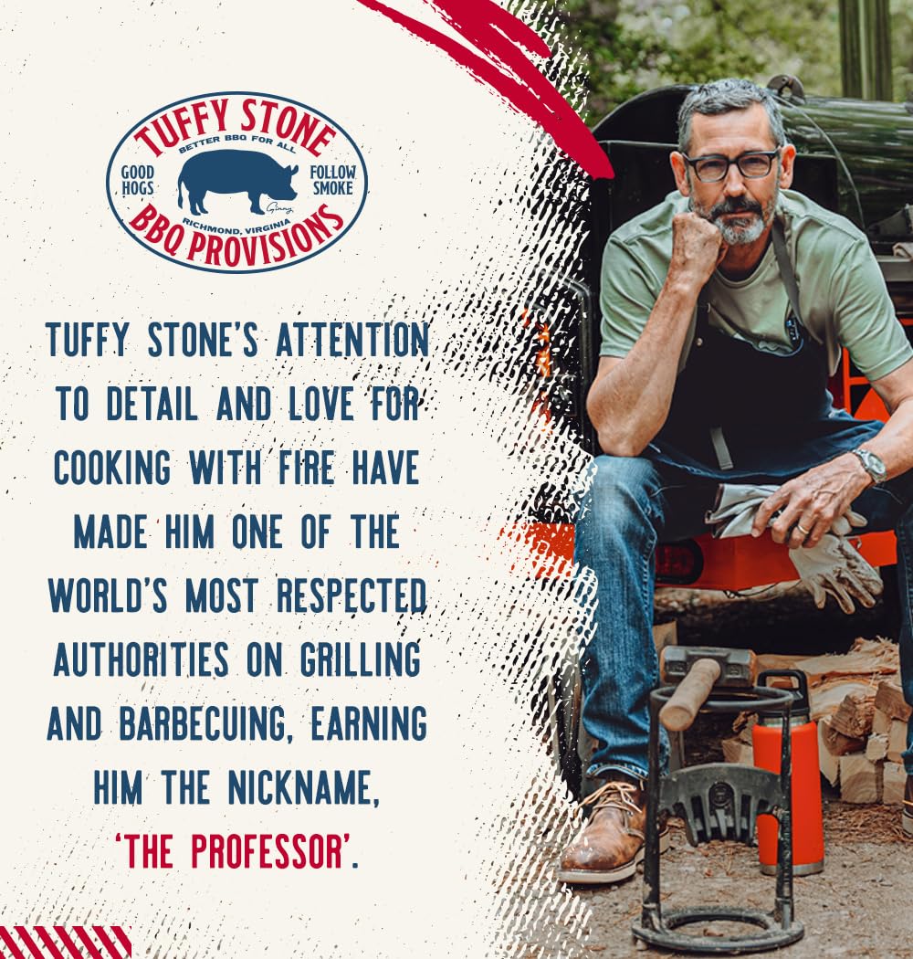 Tuffy Stone Original BBQ Sauce | Award-Winning, Tangy & Sweet I Champion of 6x World Barbecue Grand I Versatile BBQ Sauce | 16 oz bottle