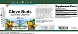 Clove Buds (Certified Organic) - 450 mg (100 Capsules, ZIN: 517619) - 3 Pack