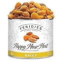 FERIDIES Happy Hour Heat Nuts Snack Mix, Hot and Spicy Peanuts, 9oz Vacuum-Sealed CAN