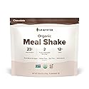 Sur Nutrition Organic Meal Replacement Shake - 23g Plant Protein, 12g Fiber, Gut Health Support, Vegan (Chocolate)