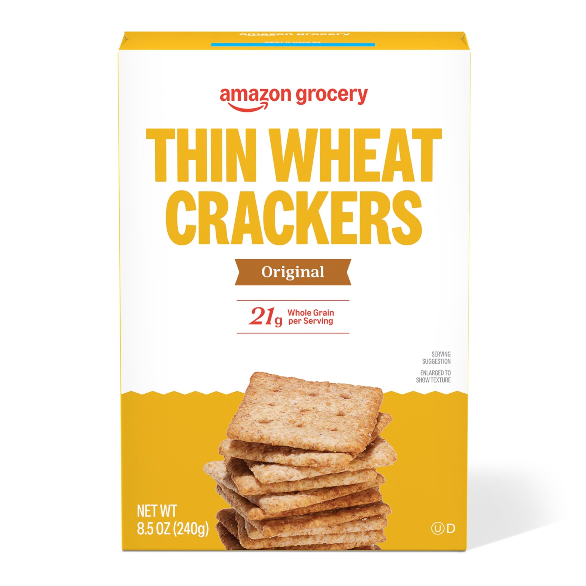 Amazon Grocery, Thin Wheat Crackers, 8.5 Oz
