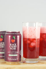 AmishTastes Frannie’s Sparkling Black Cherry Noire, Protected With High-Density Foam, 12 Oz. (Case of 24)