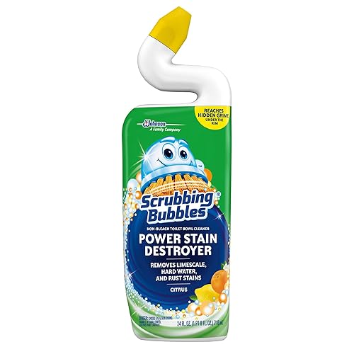 Scrubbing Bubbles Extra Power Toilet Bowl Cleaner, Citrus, 1 Squeeze Bottle, 24 oz