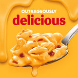 Velveeta Shells and Cheese Mac and Cheese with Bacon, 1 Box, for Easy Dinner or Dinner Sides, Made with Real Cheese, 10.3 oz