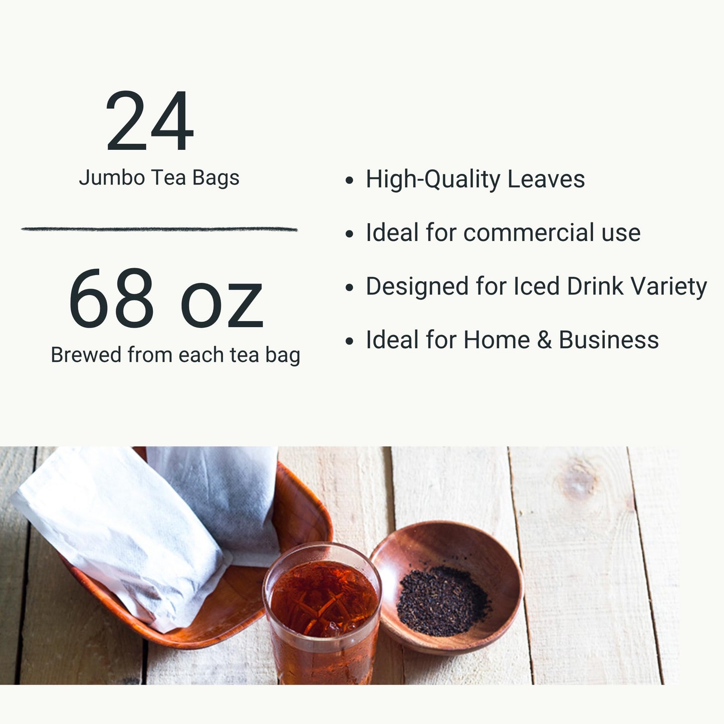 Dong Jyue Premium Earl Grey Tea, Commercial-Use Tea Bags, 25g Large Bags, 24 Count (Pack of 1), Taiwanese Earl Grey Tea for Milk Tea & Bubble Tea |