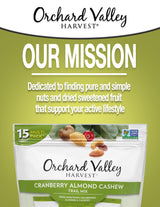Orchard Valley Harvest Cranberry Almond Cashew Trail Mix, 1 Ounce (Pack of 15), Cranberries, Almonds, Cashews, Trail Mix Individual Packs, Snacks