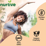 Nurtive Baru Nuts - Gourmet Roasted - Wild Harvested & Unsalted - Plant-Based Protein, Rich in Fiber, Essential Minerals and Antioxidants - Non-GMO