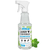 Mighty Mint Laundry Stain Remover, Parent’s Choice Spray for Stains from Food, Drink, Grease, Natural Peppermint Scent, 16oz
