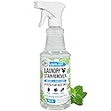 Mighty Mint Laundry Stain Remover, Parent’s Choice Spray for Stains from Food, Drink, Grease, Natural Peppermint Scent, 16oz