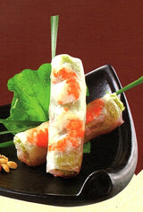 MEIJIN Rice paper Spring Roll Wrapper 22cm/7.05oz-Pack of 2 (Brown Rice)
