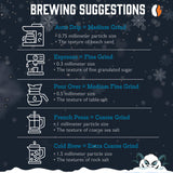 Fresh Roasted Coffee, Organic Dark & Bold Frostbite Cold Brew Whole Bean Coffee, Dark Roast, USDA Organic, Kosher, 12 oz