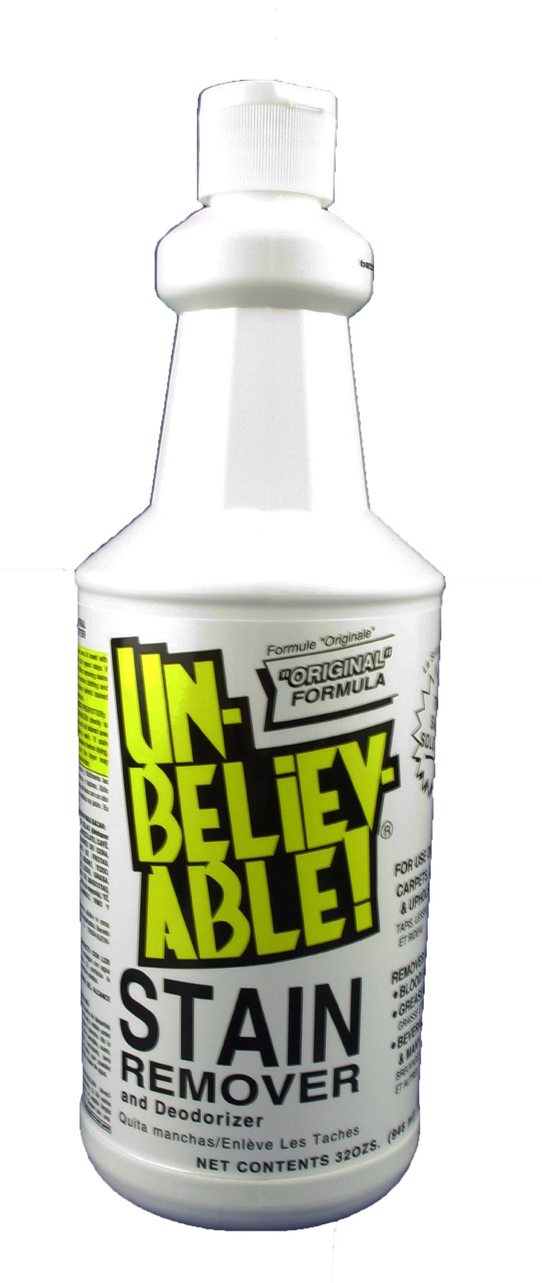Core Products Unbelievable! Stain Remover, 32 oz Bottle, Case of 12