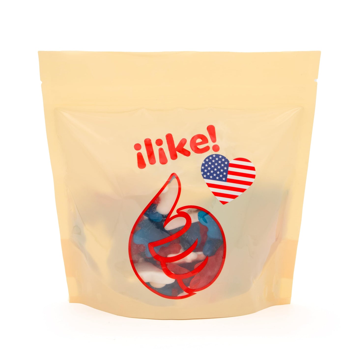 Patriotic Candy | 1-Pound Bag | Red White and Blue Candy for 4th of July Party Favors | Berry Flavored Airplane Gummies for Buffets and Themed Dessert