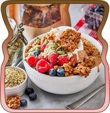 Michele's Granola Almond Butter, Handmade, Whole Grain, Vegan, Gluten-Free & Non-GMO, 36oz Resealable Bag